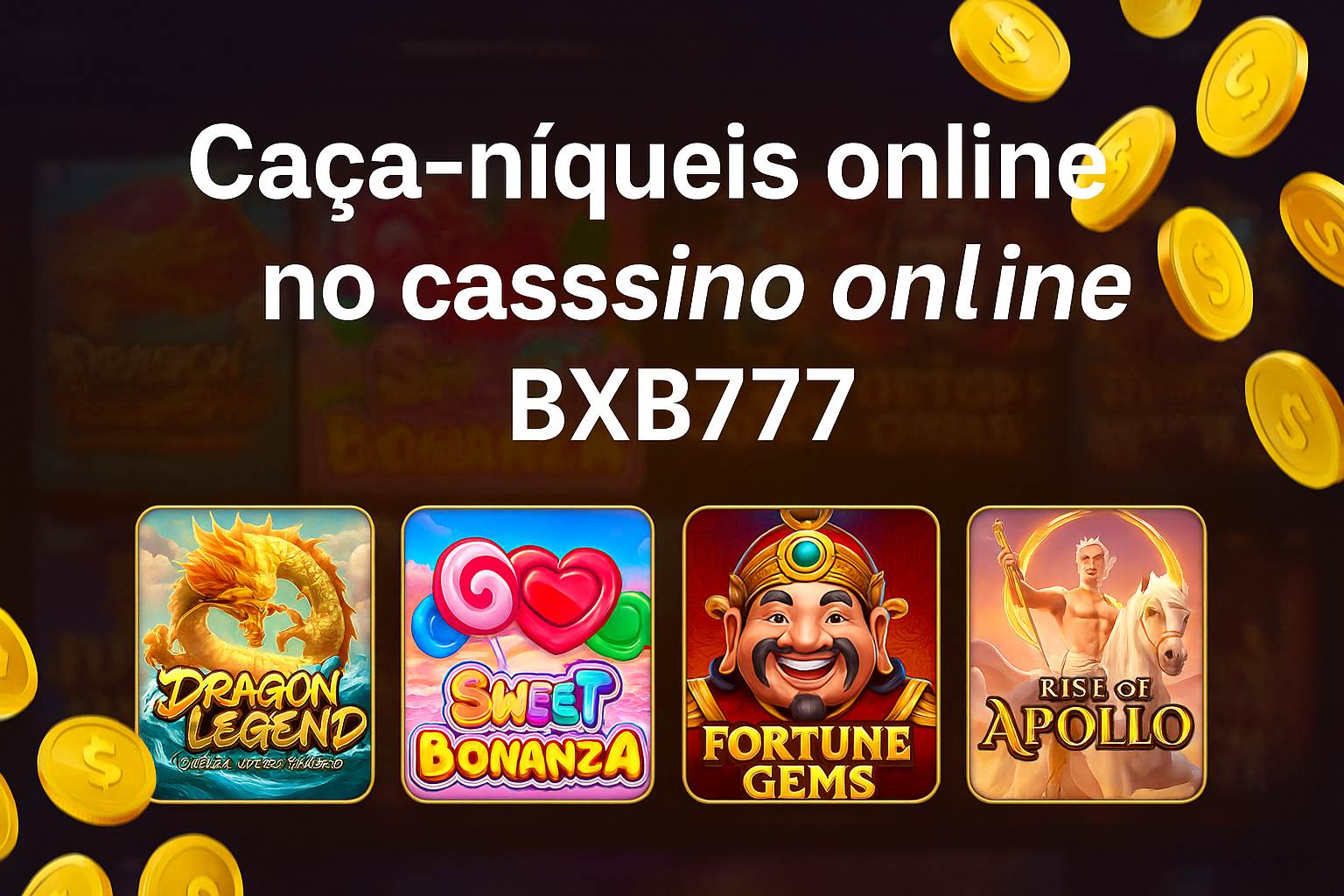 Explore o mundo das slot machines no BXB777 Casino
